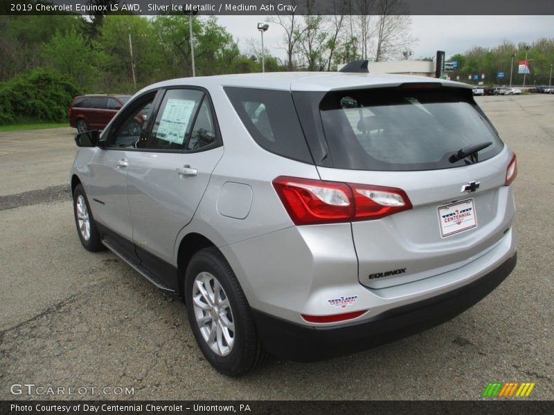 Silver Ice Metallic / Medium Ash Gray 2019 Chevrolet Equinox LS AWD