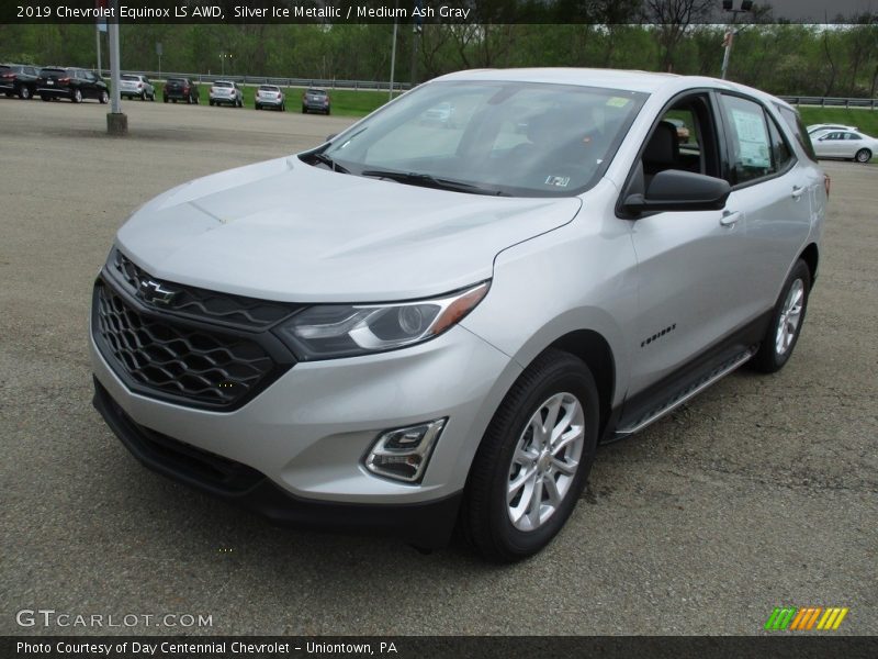 Silver Ice Metallic / Medium Ash Gray 2019 Chevrolet Equinox LS AWD