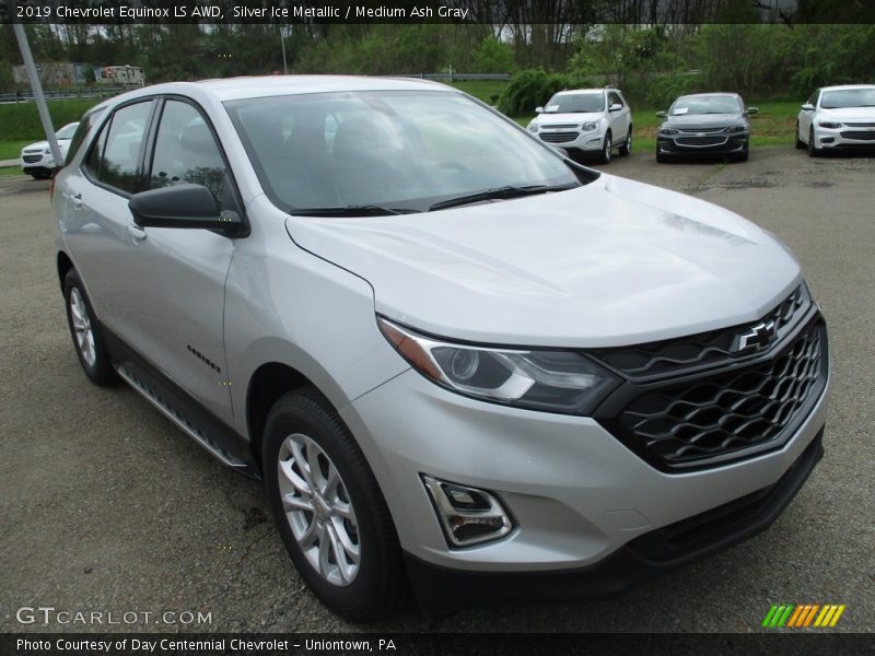 Silver Ice Metallic / Medium Ash Gray 2019 Chevrolet Equinox LS AWD