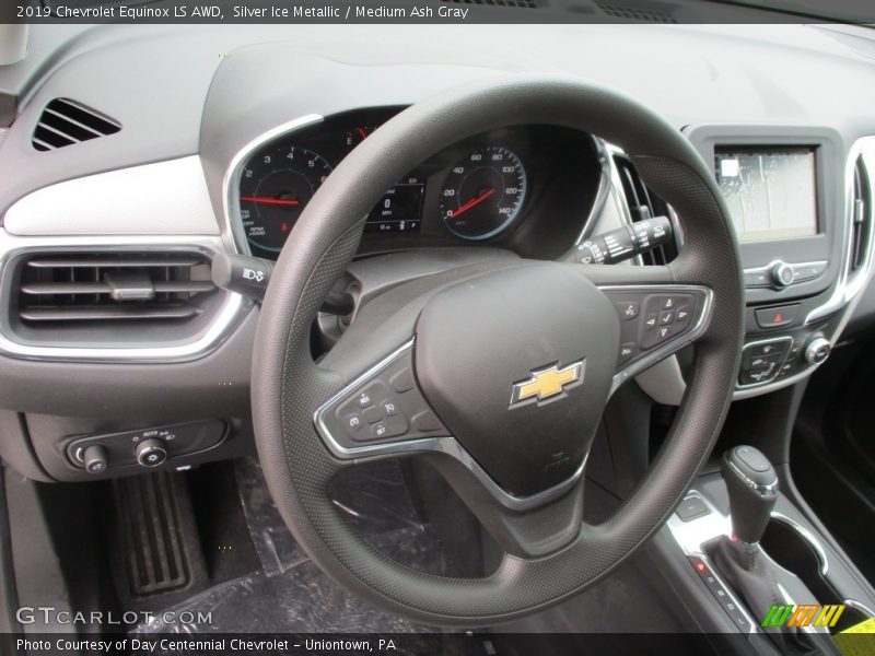 Silver Ice Metallic / Medium Ash Gray 2019 Chevrolet Equinox LS AWD