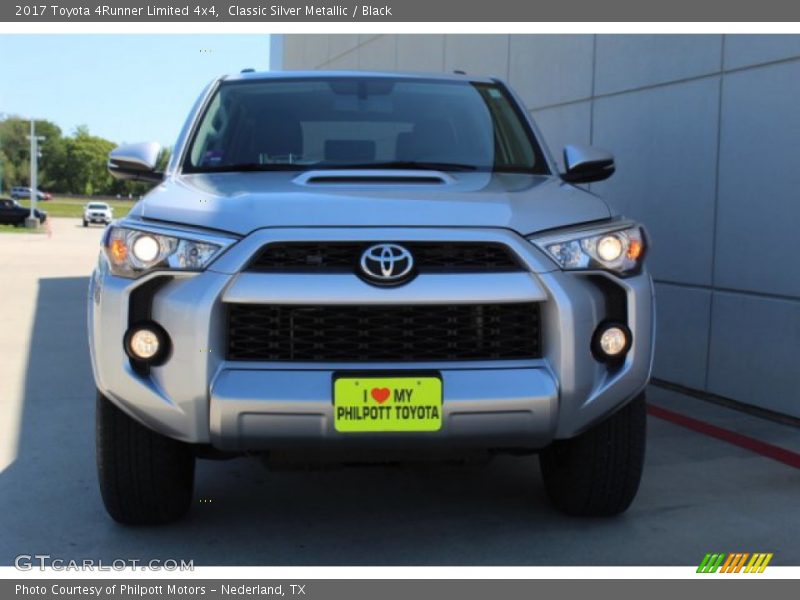 Classic Silver Metallic / Black 2017 Toyota 4Runner Limited 4x4