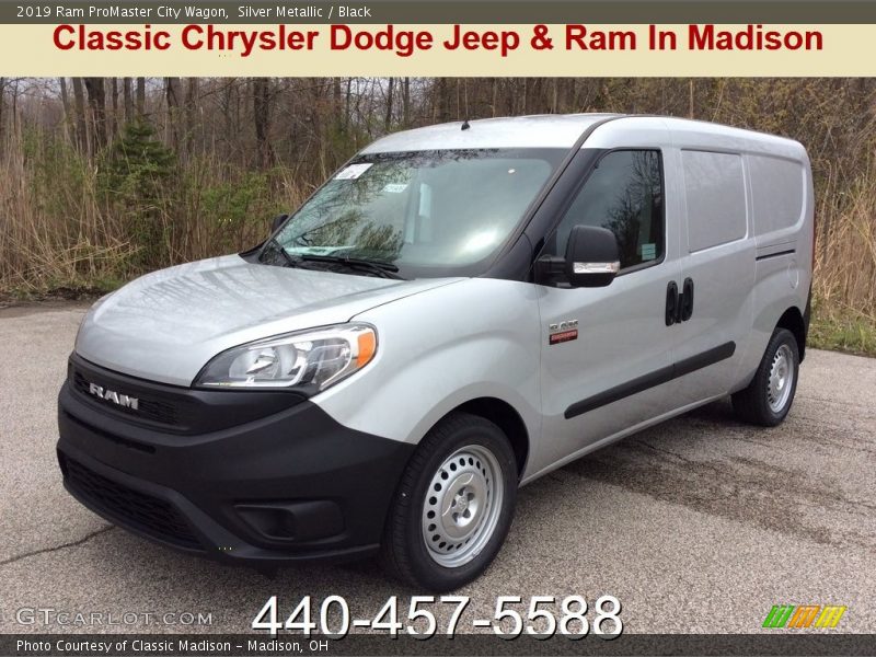 Silver Metallic / Black 2019 Ram ProMaster City Wagon