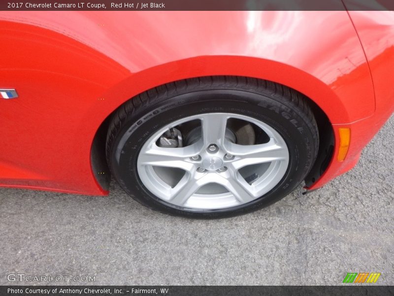 Red Hot / Jet Black 2017 Chevrolet Camaro LT Coupe