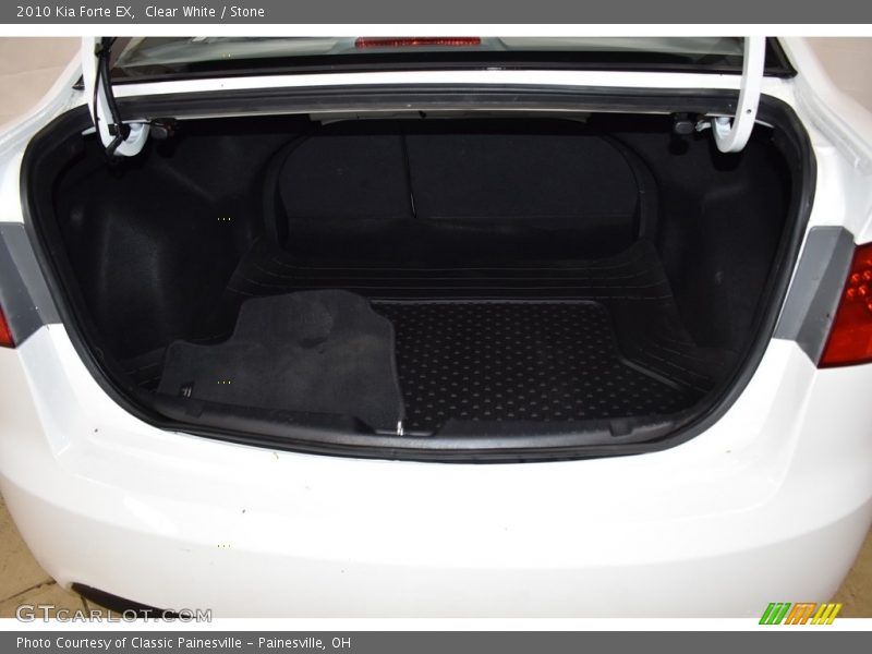Clear White / Stone 2010 Kia Forte EX