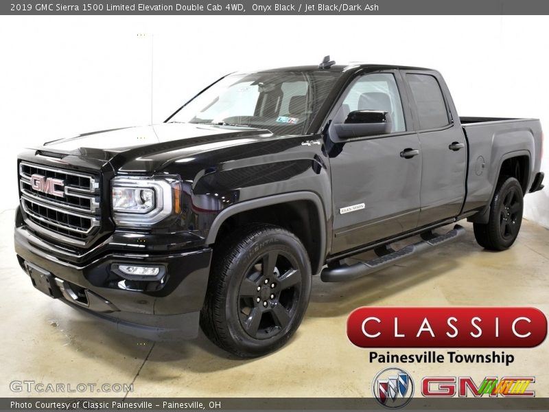 Onyx Black / Jet Black/Dark Ash 2019 GMC Sierra 1500 Limited Elevation Double Cab 4WD