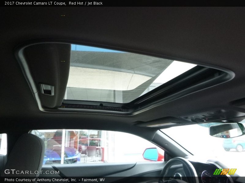 Red Hot / Jet Black 2017 Chevrolet Camaro LT Coupe