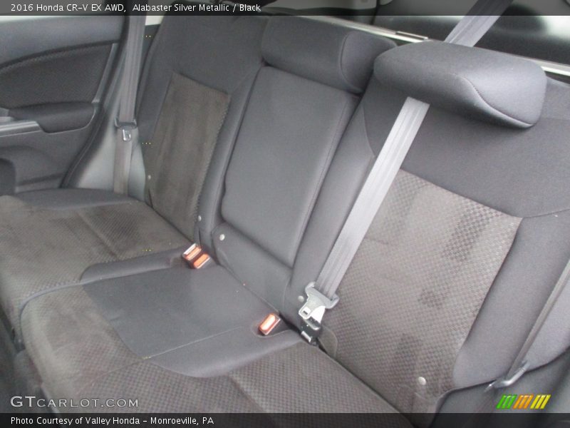 Alabaster Silver Metallic / Black 2016 Honda CR-V EX AWD