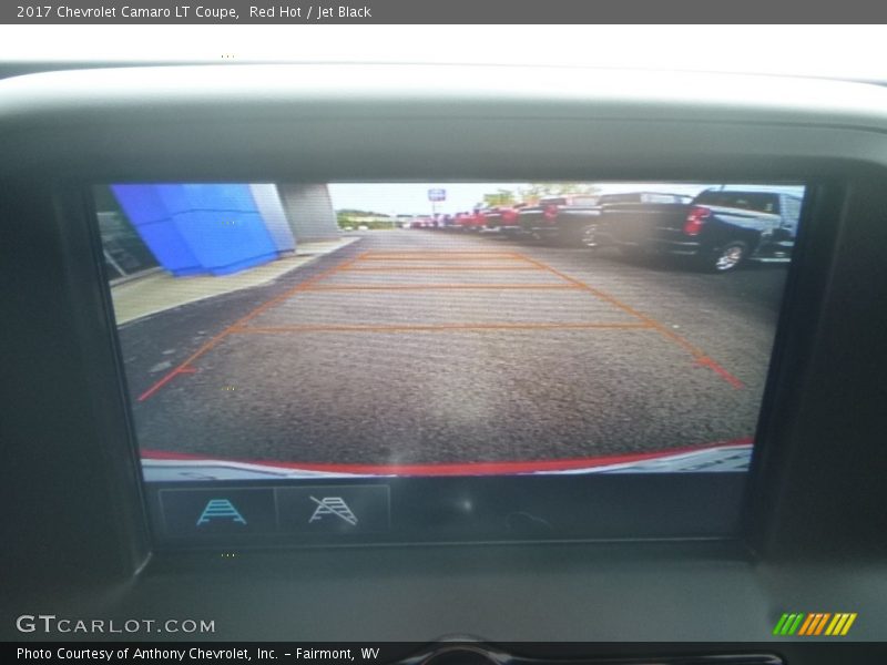 Red Hot / Jet Black 2017 Chevrolet Camaro LT Coupe