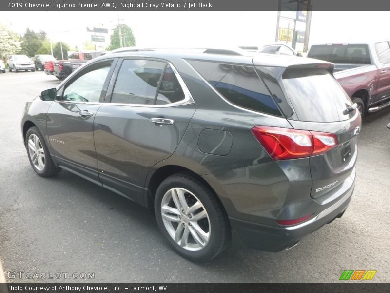 Nightfall Gray Metallic / Jet Black 2019 Chevrolet Equinox Premier AWD