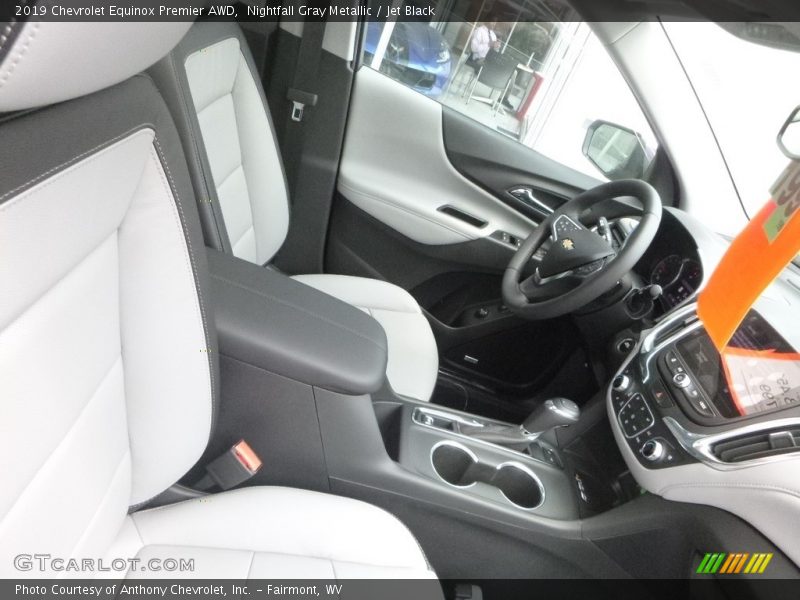 Nightfall Gray Metallic / Jet Black 2019 Chevrolet Equinox Premier AWD