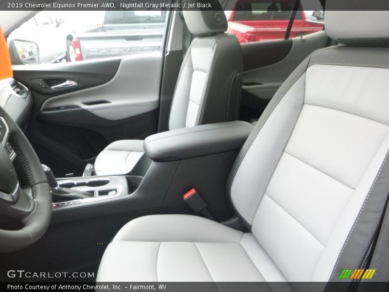 Nightfall Gray Metallic / Jet Black 2019 Chevrolet Equinox Premier AWD