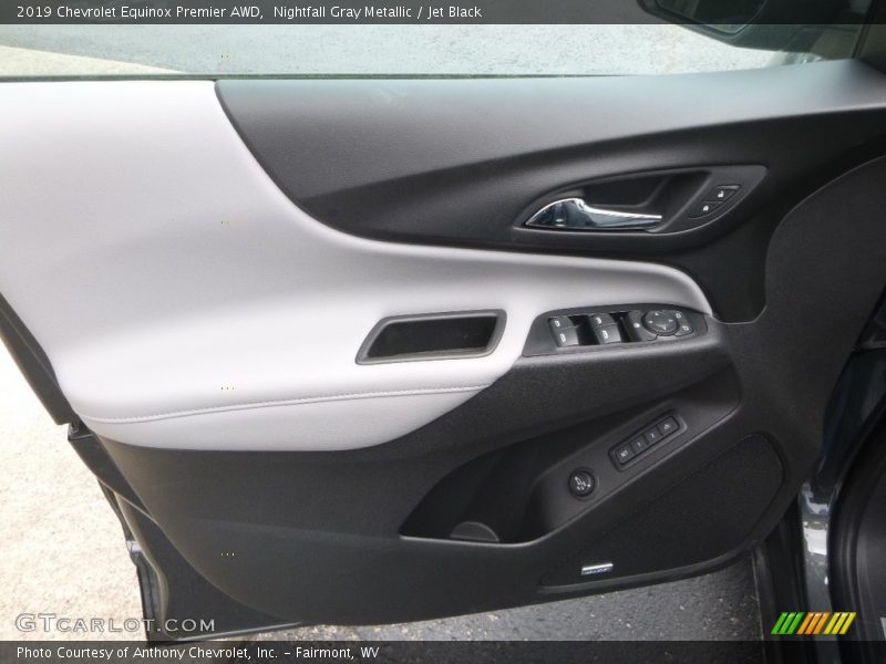 Nightfall Gray Metallic / Jet Black 2019 Chevrolet Equinox Premier AWD