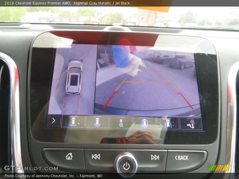 Nightfall Gray Metallic / Jet Black 2019 Chevrolet Equinox Premier AWD