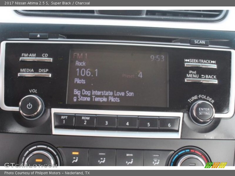 Super Black / Charcoal 2017 Nissan Altima 2.5 S