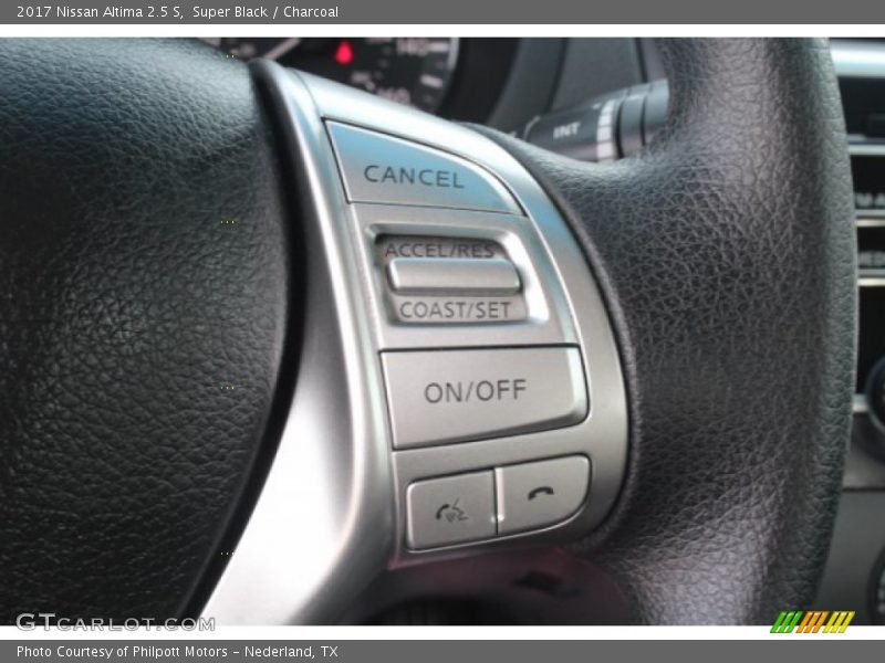 Super Black / Charcoal 2017 Nissan Altima 2.5 S