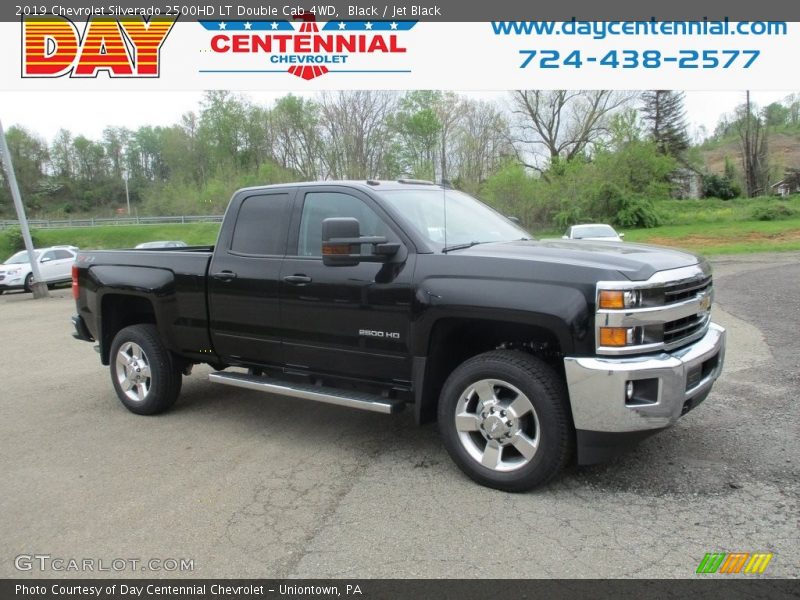 Black / Jet Black 2019 Chevrolet Silverado 2500HD LT Double Cab 4WD