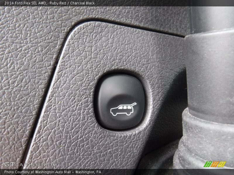 Ruby Red / Charcoal Black 2014 Ford Flex SEL AWD