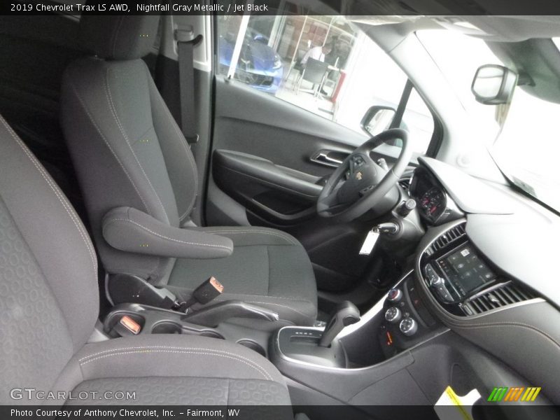 Nightfall Gray Metallic / Jet Black 2019 Chevrolet Trax LS AWD