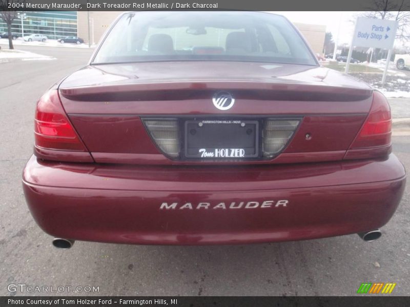 Dark Toreador Red Metallic / Dark Charcoal 2004 Mercury Marauder