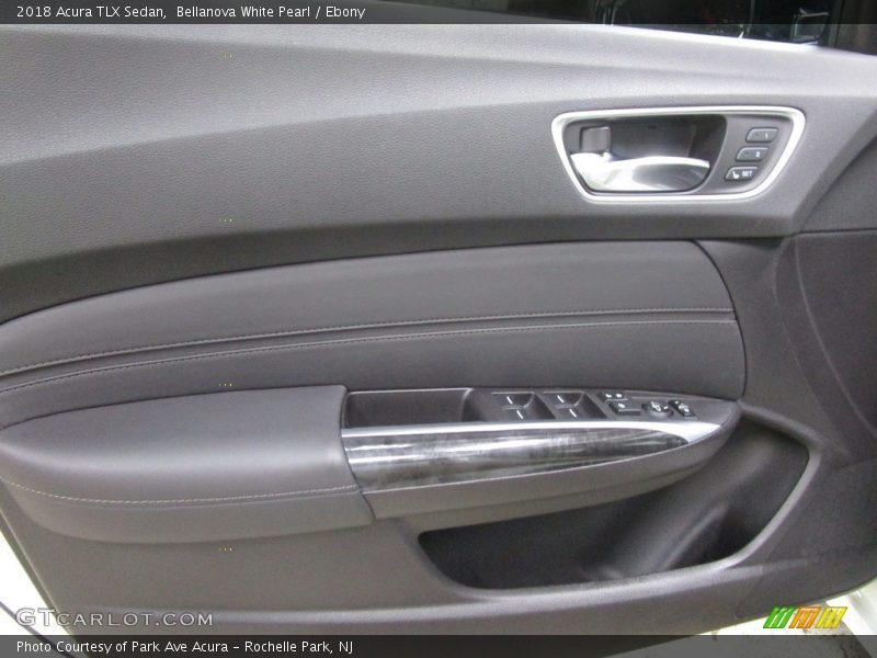 Bellanova White Pearl / Ebony 2018 Acura TLX Sedan