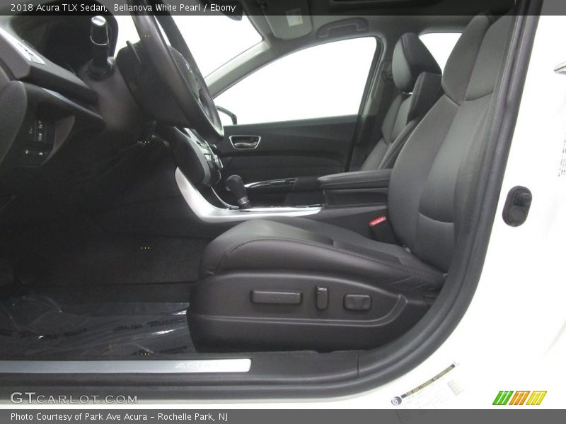 Bellanova White Pearl / Ebony 2018 Acura TLX Sedan