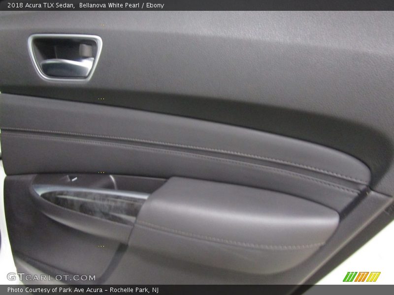 Bellanova White Pearl / Ebony 2018 Acura TLX Sedan