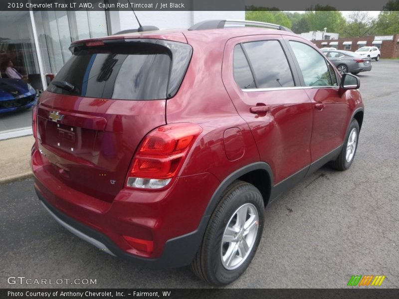 Cajun Red Tintcoat / Jet Black 2019 Chevrolet Trax LT AWD