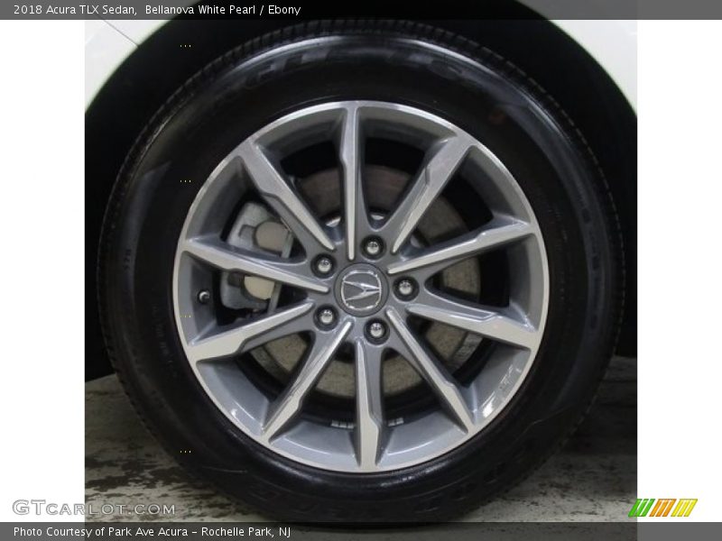 Bellanova White Pearl / Ebony 2018 Acura TLX Sedan