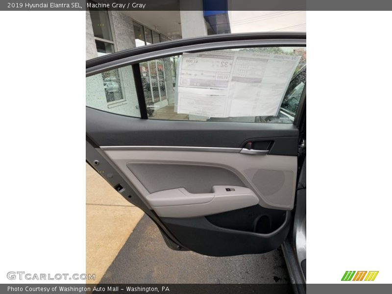 Machine Gray / Gray 2019 Hyundai Elantra SEL