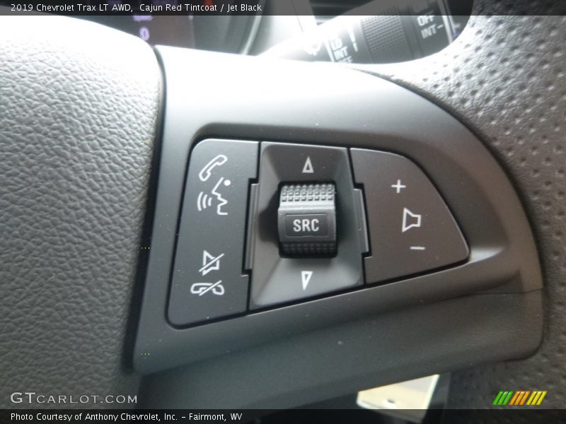 Cajun Red Tintcoat / Jet Black 2019 Chevrolet Trax LT AWD