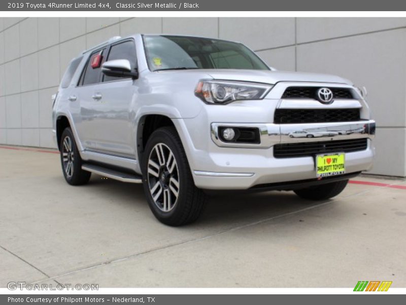 Classic Silver Metallic / Black 2019 Toyota 4Runner Limited 4x4