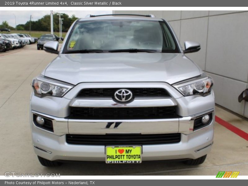 Classic Silver Metallic / Black 2019 Toyota 4Runner Limited 4x4