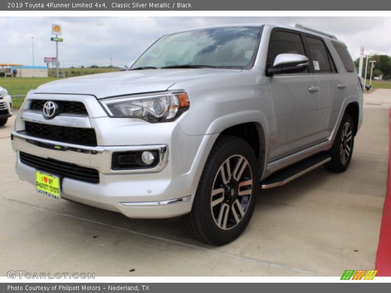 Classic Silver Metallic / Black 2019 Toyota 4Runner Limited 4x4
