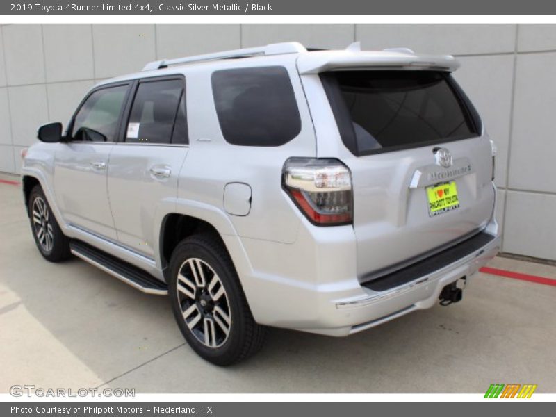 Classic Silver Metallic / Black 2019 Toyota 4Runner Limited 4x4