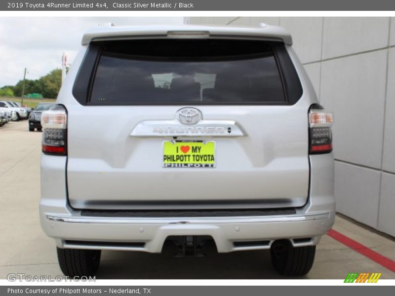 Classic Silver Metallic / Black 2019 Toyota 4Runner Limited 4x4