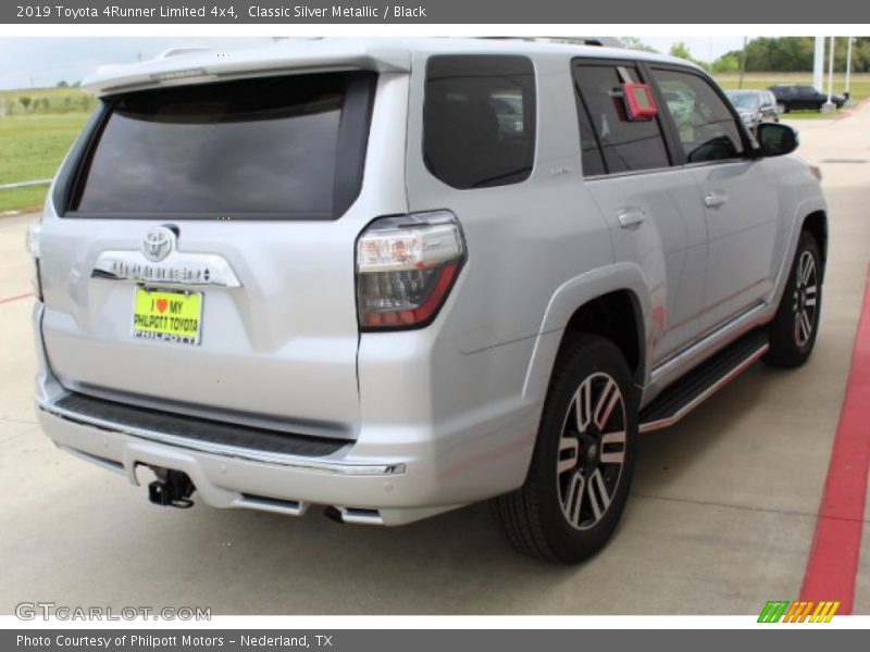Classic Silver Metallic / Black 2019 Toyota 4Runner Limited 4x4