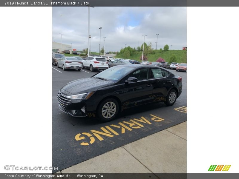 Phantom Black / Black 2019 Hyundai Elantra SE