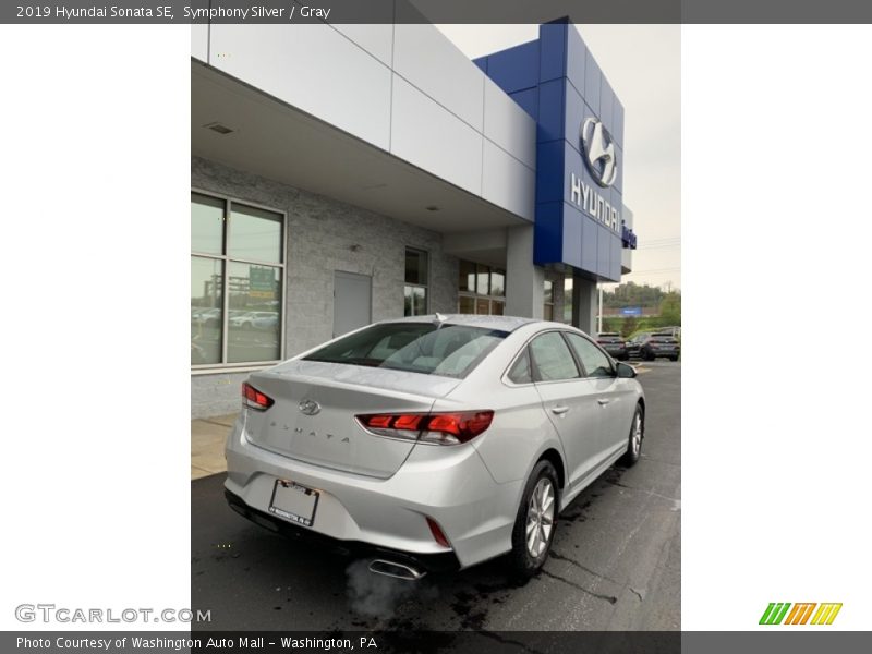 Symphony Silver / Gray 2019 Hyundai Sonata SE