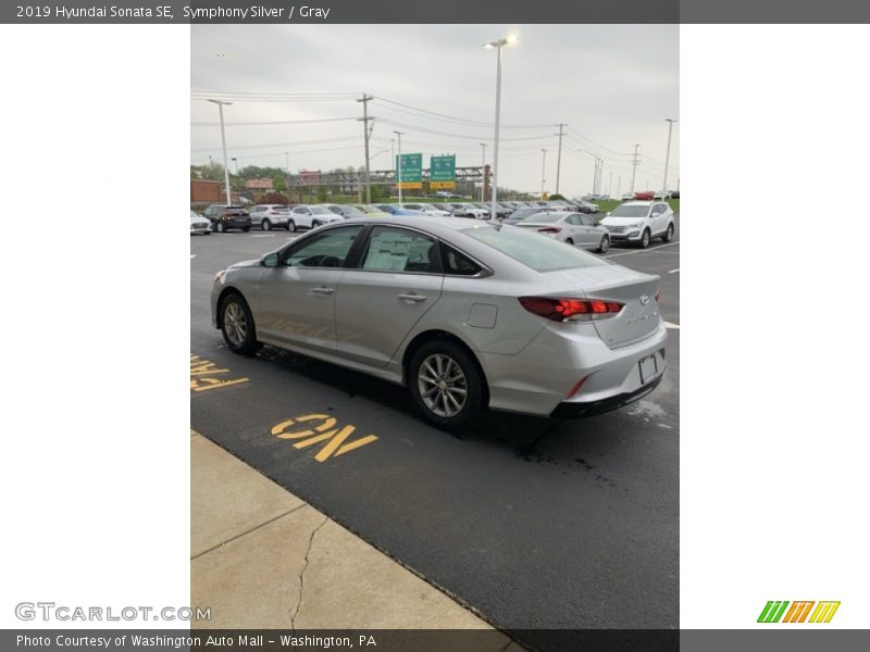 Symphony Silver / Gray 2019 Hyundai Sonata SE