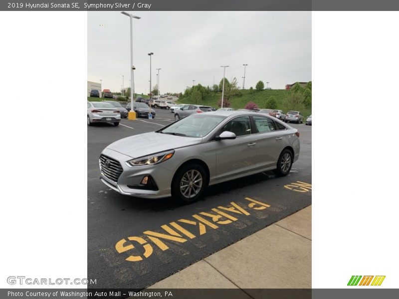 Symphony Silver / Gray 2019 Hyundai Sonata SE