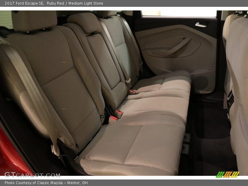 Ruby Red / Medium Light Stone 2017 Ford Escape SE