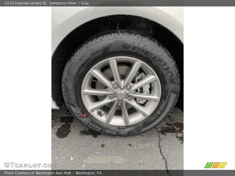 Symphony Silver / Gray 2019 Hyundai Sonata SE