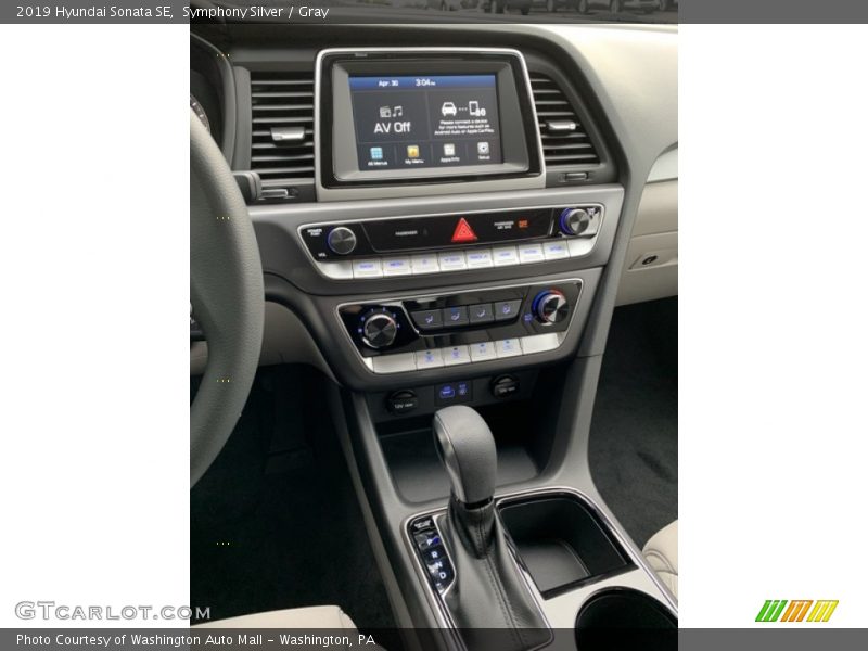 Symphony Silver / Gray 2019 Hyundai Sonata SE