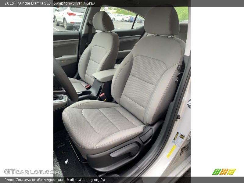 Symphony Silver / Gray 2019 Hyundai Elantra SEL