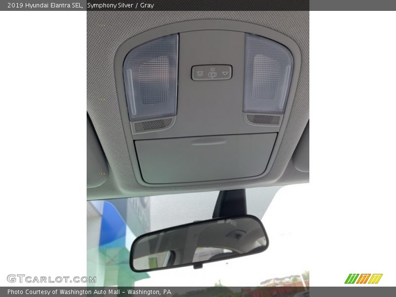 Symphony Silver / Gray 2019 Hyundai Elantra SEL