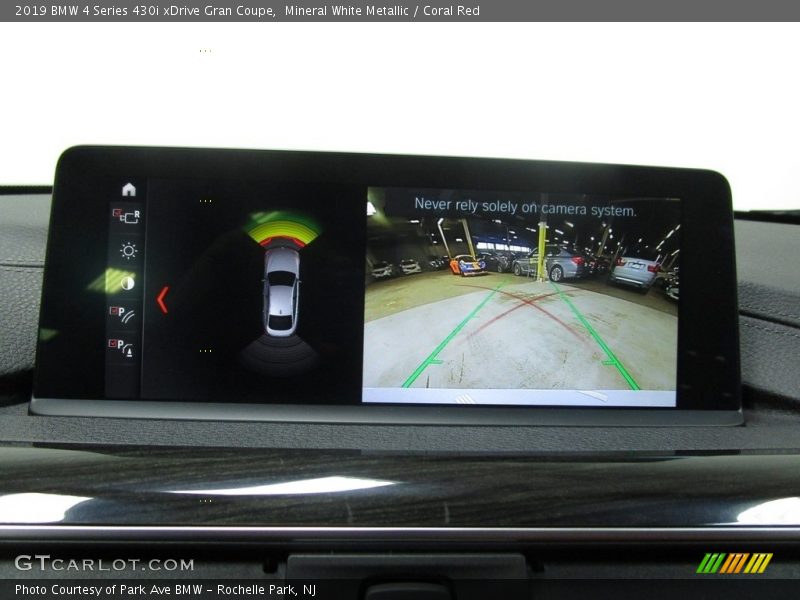 Mineral White Metallic / Coral Red 2019 BMW 4 Series 430i xDrive Gran Coupe