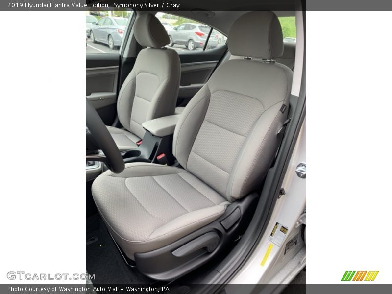 Symphony Silver / Gray 2019 Hyundai Elantra Value Edition