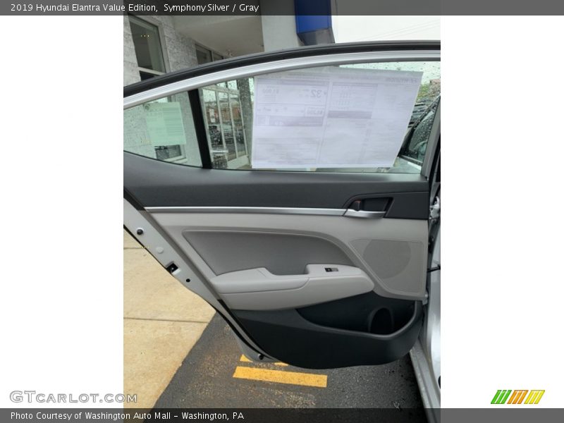 Symphony Silver / Gray 2019 Hyundai Elantra Value Edition