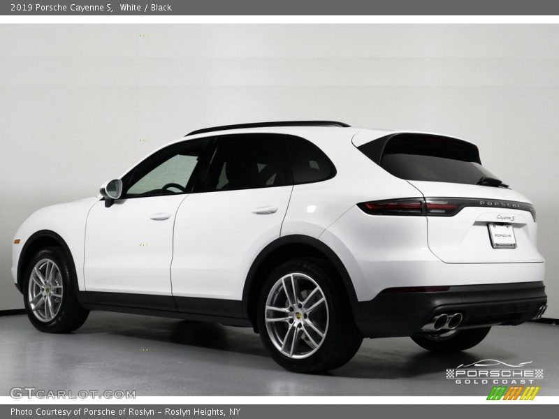White / Black 2019 Porsche Cayenne S