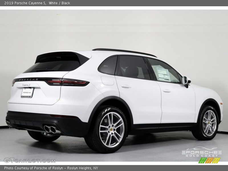 White / Black 2019 Porsche Cayenne S
